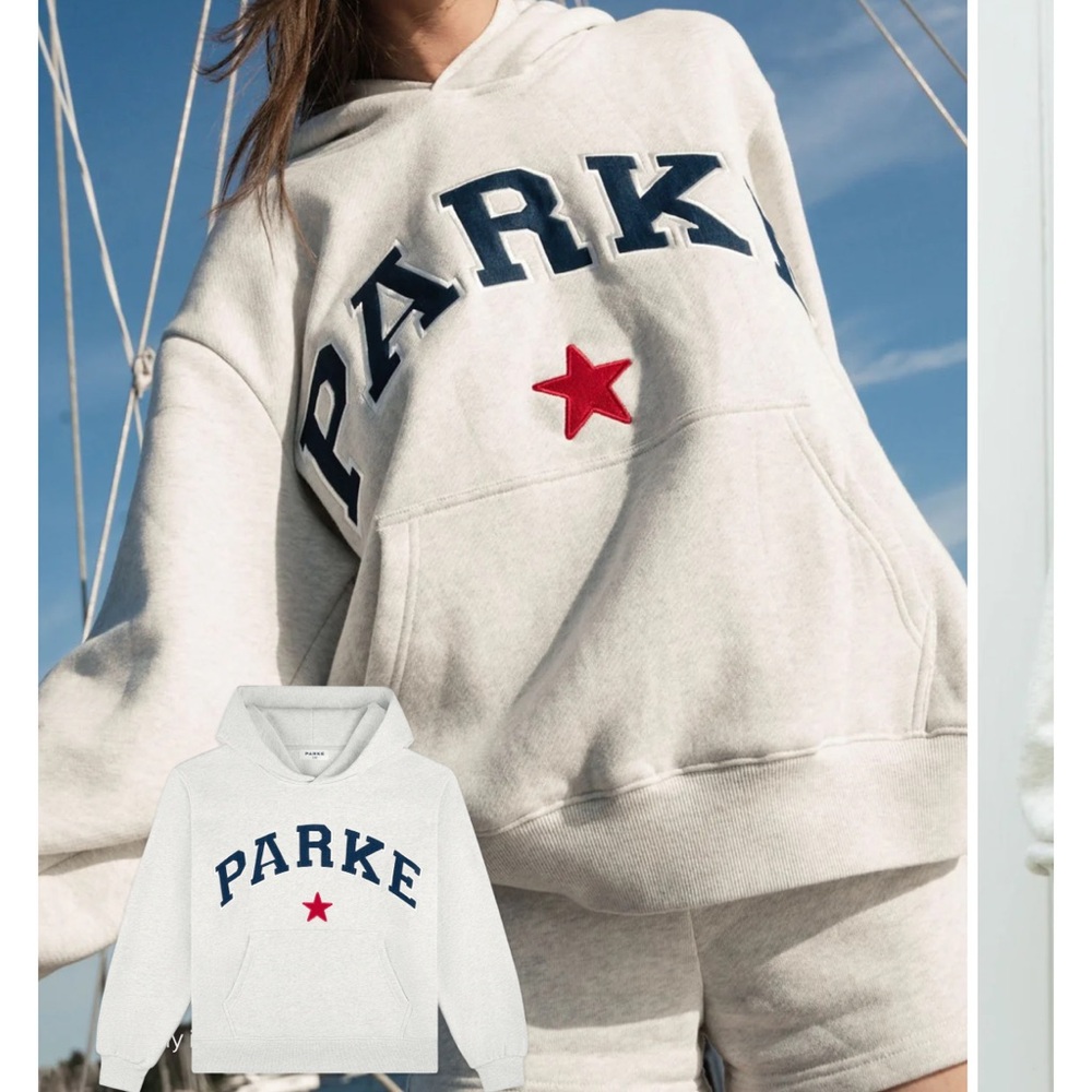 Parke Women's Cream Hoodie